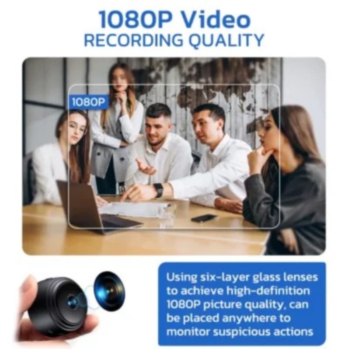 GFOUK™ Minieye Nanny Cam Full HD ( Non- rechargable) - Image 3