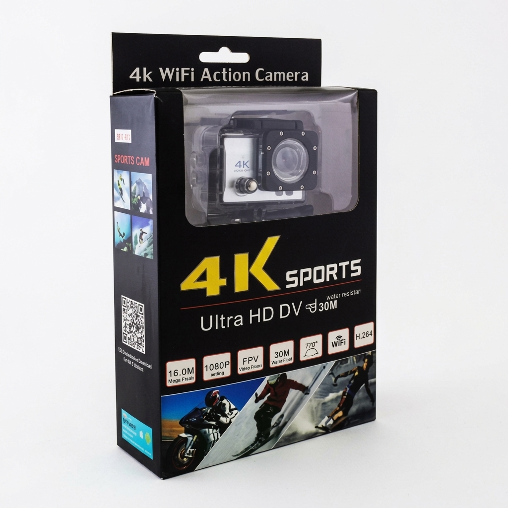 4K SPORTS ULTRA HD DV 30M Action Camera- Trendy Tech - Image 4